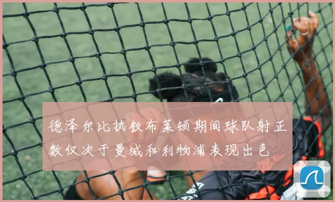 德泽尔比执教布莱顿期间球队射正数仅次于曼城和利物浦表现出色